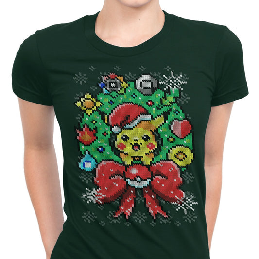 Merry Pika Christmas - Women's Apparel