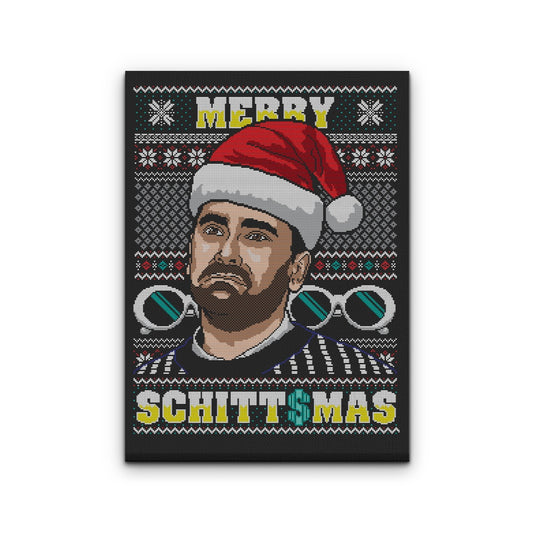 Merry Schmittmas - Canvas Print