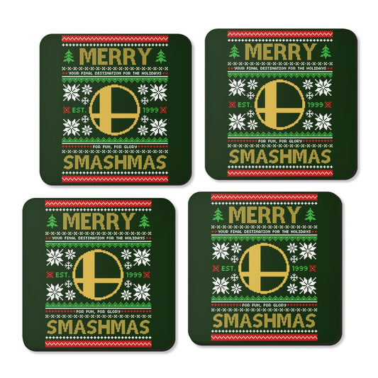 Merry Smashmas - Coasters