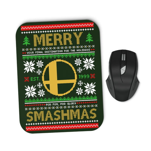 Merry Smashmas - Mousepad
