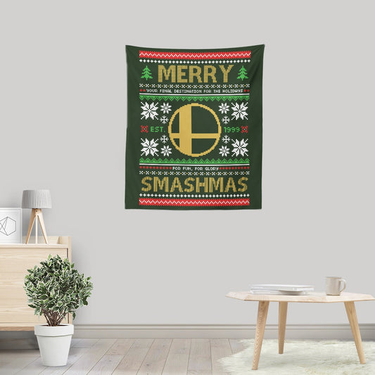 Merry Smashmas - Wall Tapestry