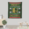Merry Smashmas - Wall Tapestry