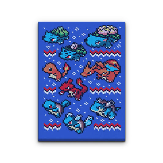 Merry Starter Christmas - Canvas Print