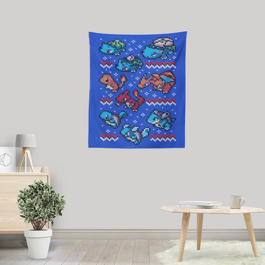 Merry Starter Christmas - Wall Tapestry