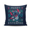 Merry Stitchmas - Throw Pillow