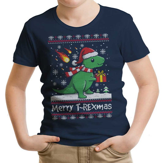 Merry T-Rexmas - Youth Apparel