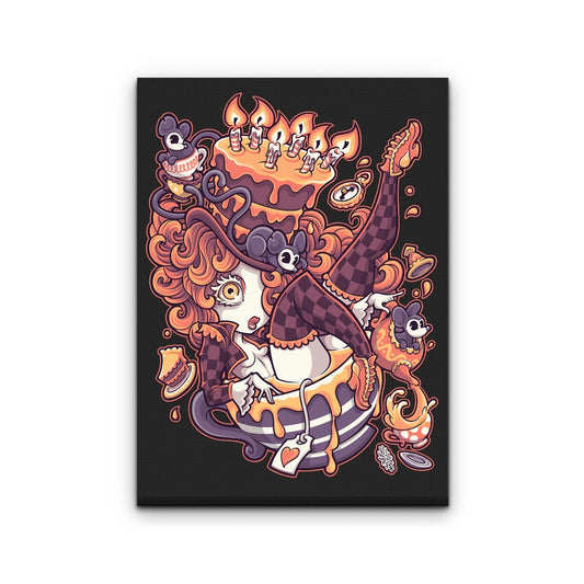 Merry Unbirthday - Canvas Print