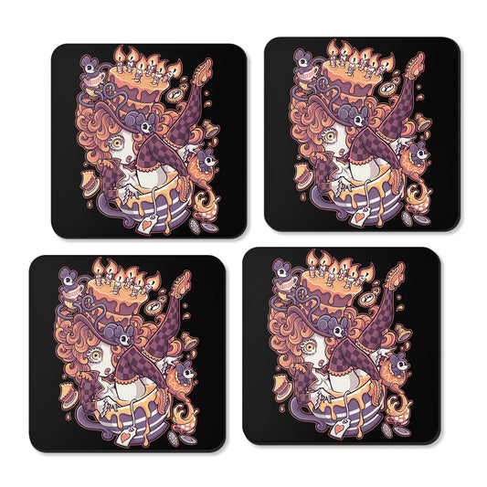 Merry Unbirthday - Coasters