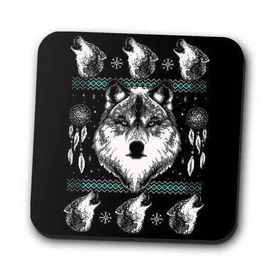 Merry Wolfmas - Coasters