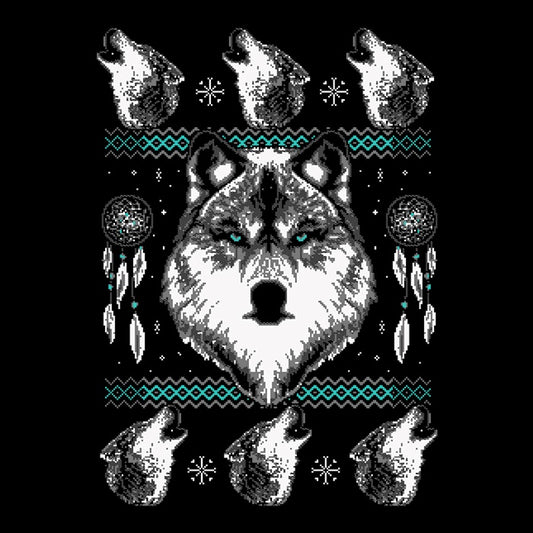 Merry Wolfmas - Long Sleeve T-Shirt