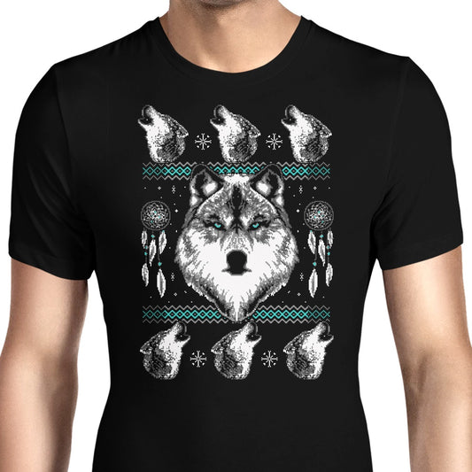 Merry Wolfmas - Men's Apparel
