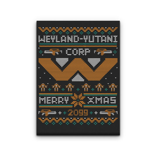 Merry Xenomas - Canvas Print