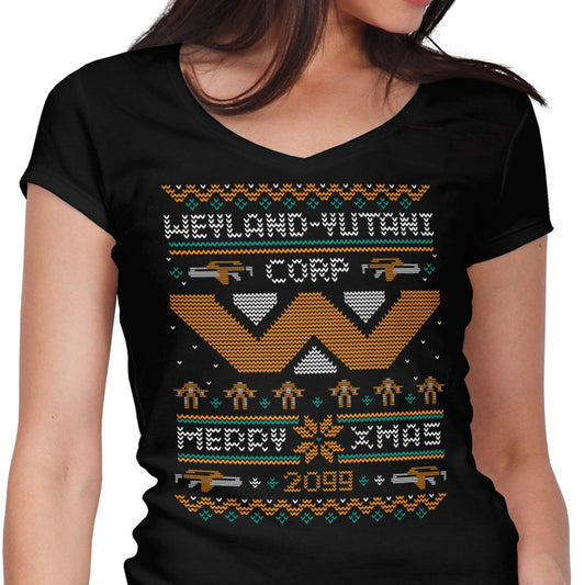 Merry Xenomas - Women's V-Neck