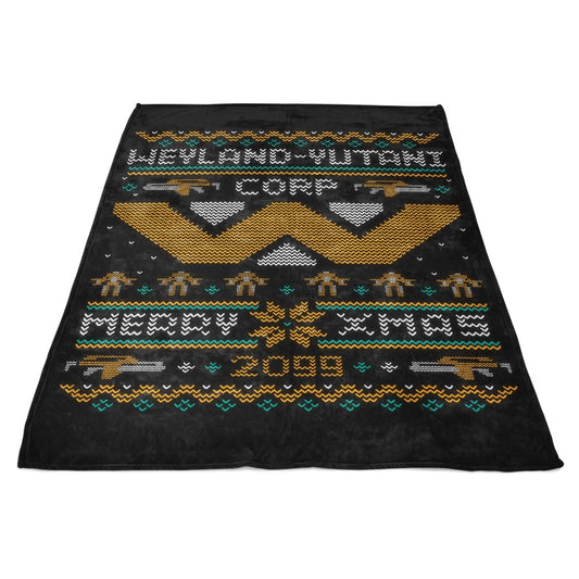Merry Xenomas - Fleece Blanket