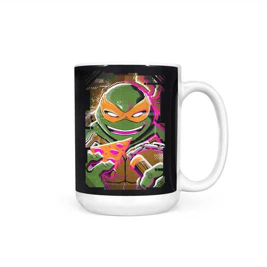 Michelangelo Glitch - Mug