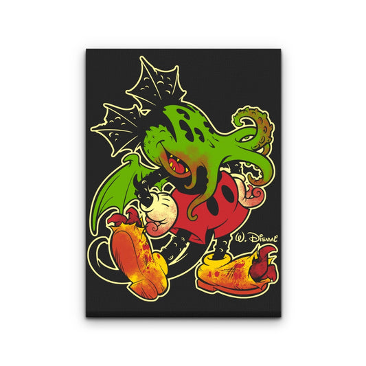 Mickthulhu Mouse - Canvas Print