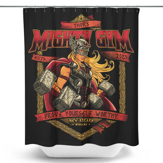 Mighty Gym - Shower Curtain