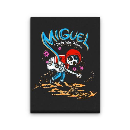 Miguel vs. the Dead (Alt) - Canvas Print