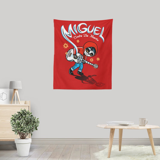 Miguel vs. the Dead - Wall Tapestry