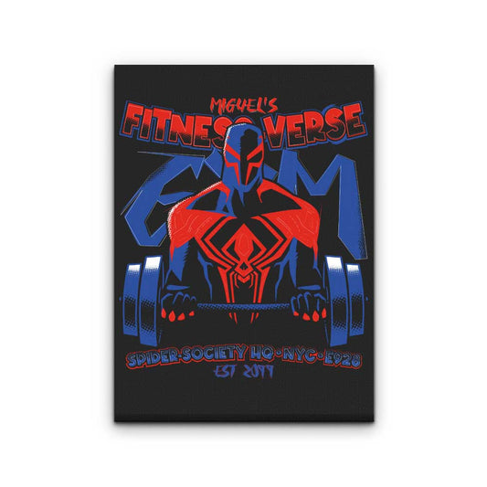 Miguel's Fitness Verse - Canvas Print