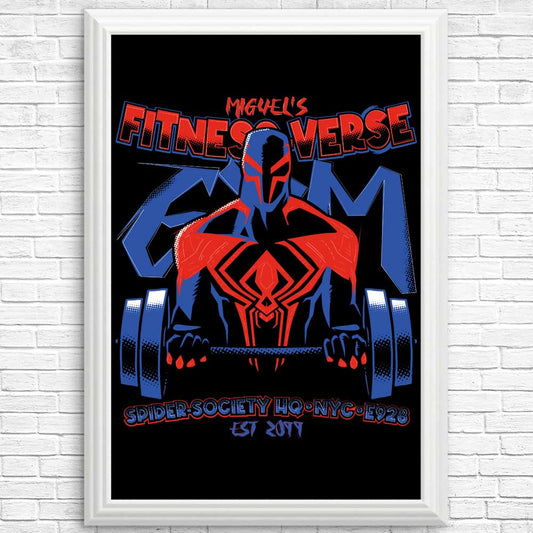 Miguel's Fitness Verse - Posters & Prints