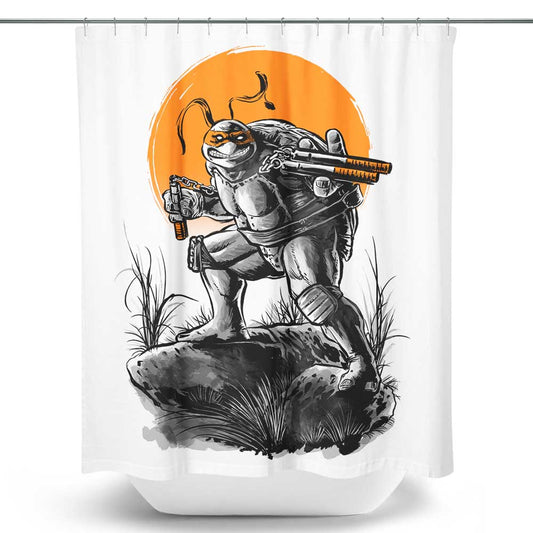 Mikey Under the Sun - Shower Curtain
