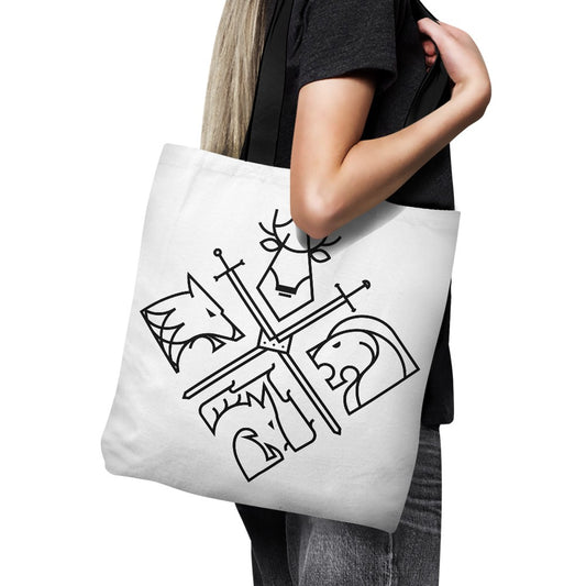 Minimal Thrones (Alt) - Tote Bag