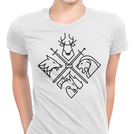 Minimal Thrones (Alt) - Women's Apparel