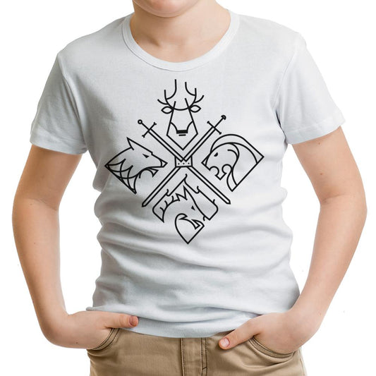 Minimal Thrones (Alt) - Youth Apparel