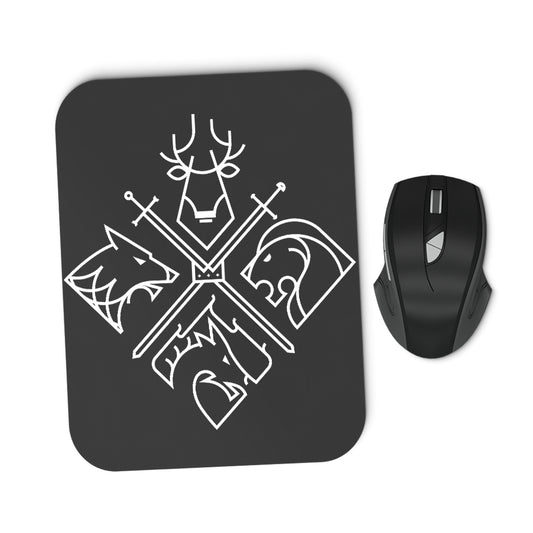 Minimal Thrones - Mousepad