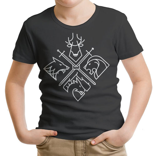 Minimal Thrones - Youth Apparel