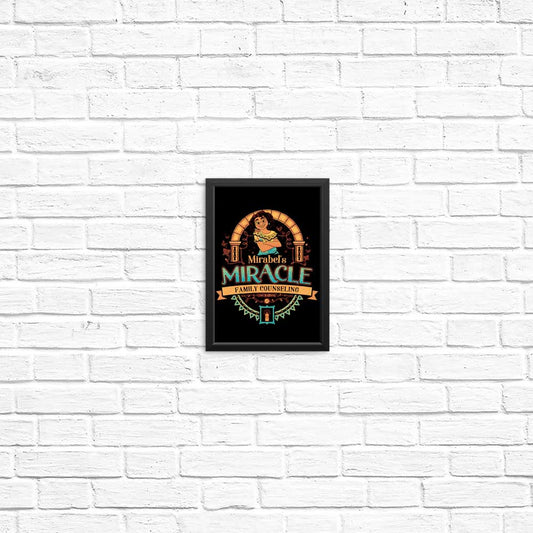 Miracle Family Counseling - Posters & Prints