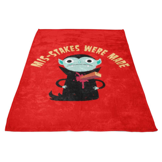 Mis-Stakes Were Made - Fleece Blanket