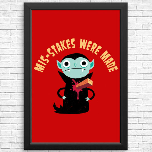 Mis-Stakes Were Made - Posters & Prints