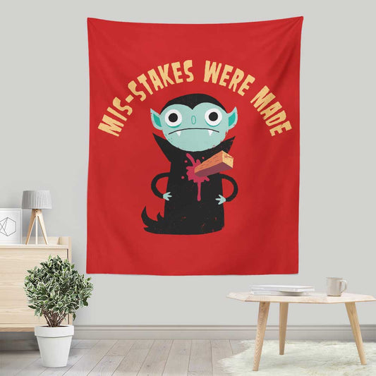 Mis-Stakes Were Made - Wall Tapestry