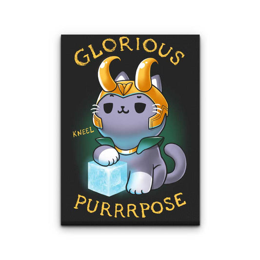 Mischief Cat - Canvas Print