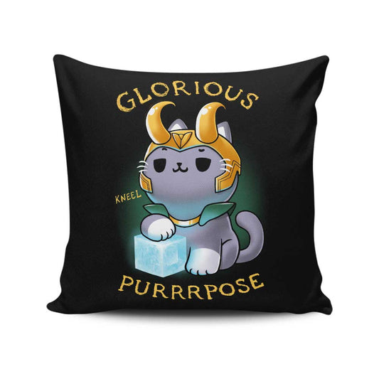 Mischief Cat - Throw Pillow