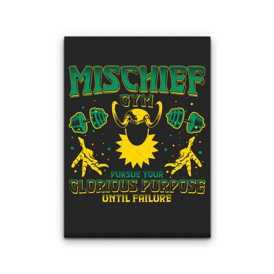 Mischief Gym - Canvas Print