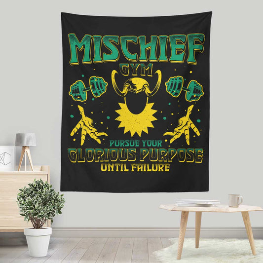 Mischief Gym - Wall Tapestry
