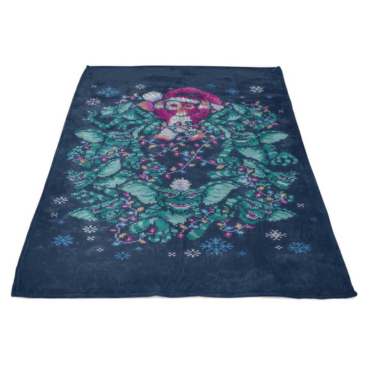 Mischievous Sweater - Fleece Blanket