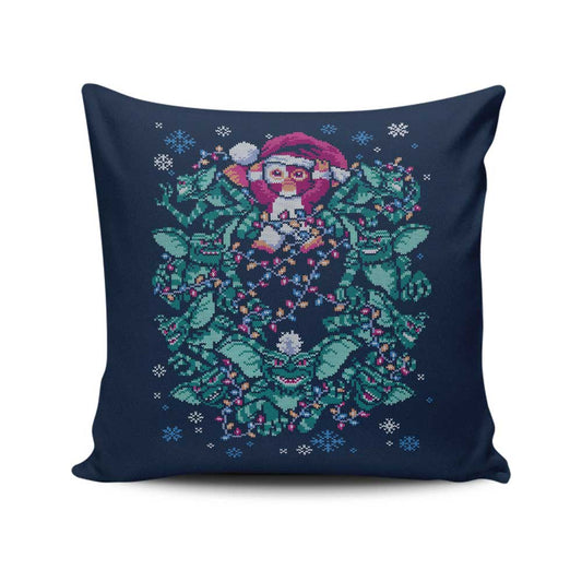 Mischievous Sweater - Throw Pillow