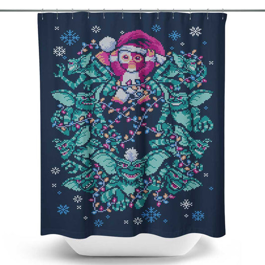 Mischievous Sweater - Shower Curtain