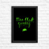 Miss Click Controller - Posters & Prints
