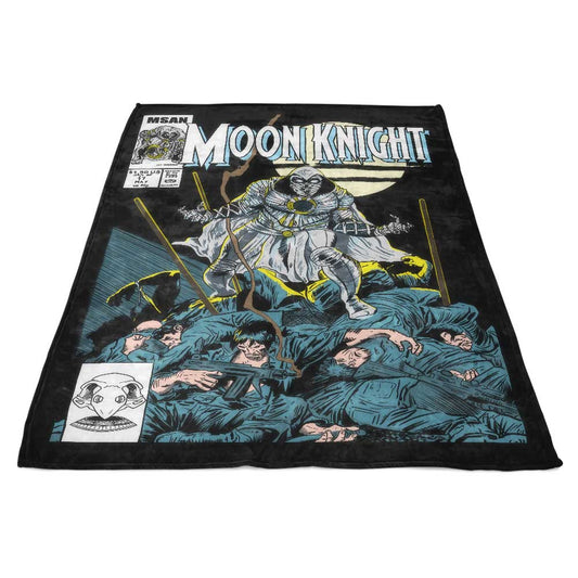 Moon Comic - Fleece Blanket