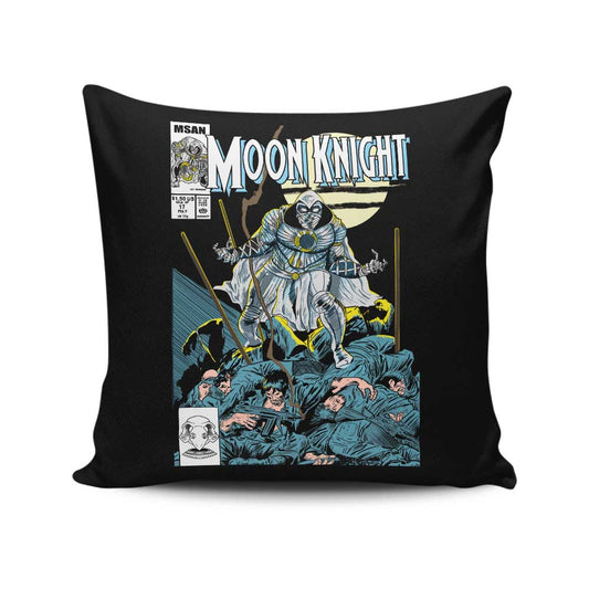Moon Comic - Throw Pillow