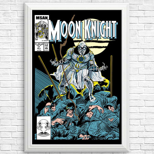 Moon Comic - Posters & Prints