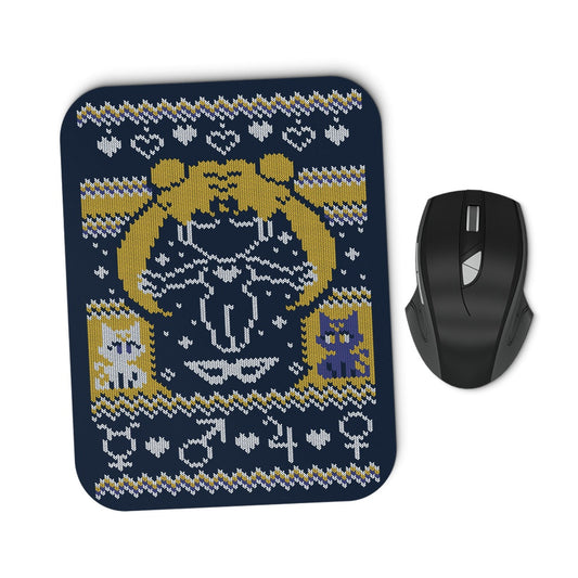 Moon Prism Christmas - Mousepad