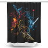 Mortal Fighters - Shower Curtain
