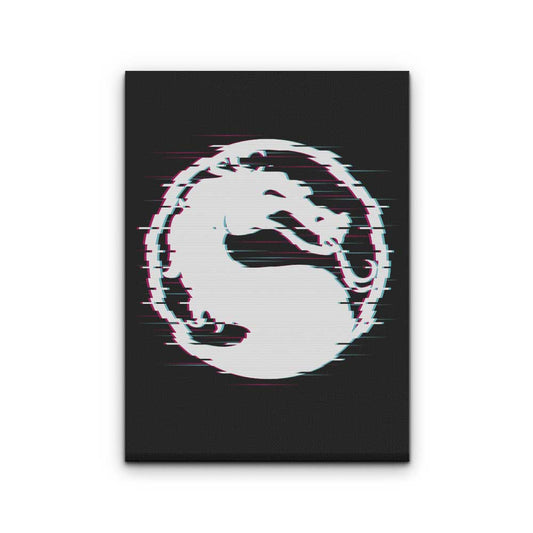 Mortal Glitch - Canvas Print