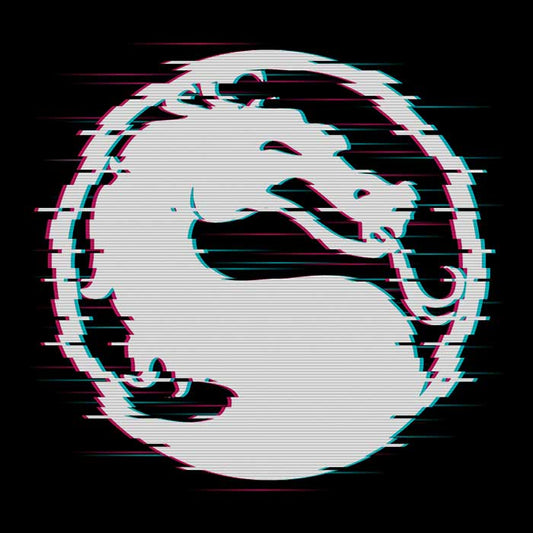 Mortal Glitch - Shower Curtain